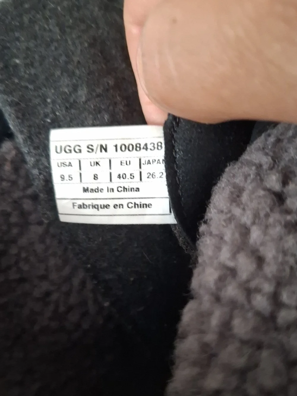 UGG Waterproof  Womens Black Lace-Up Mid-Calf Boots with Side Zippers